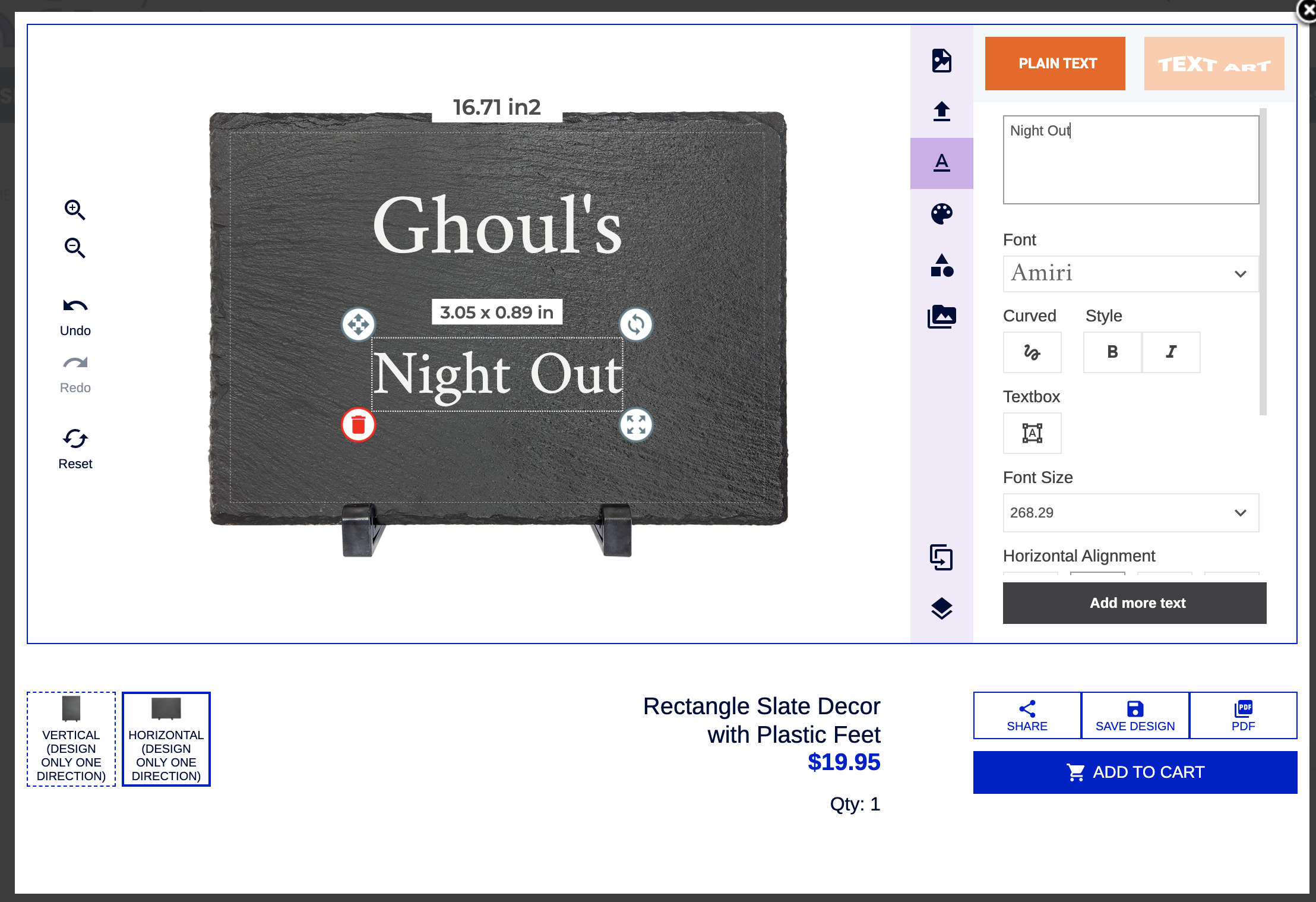 Pick Product to Customize