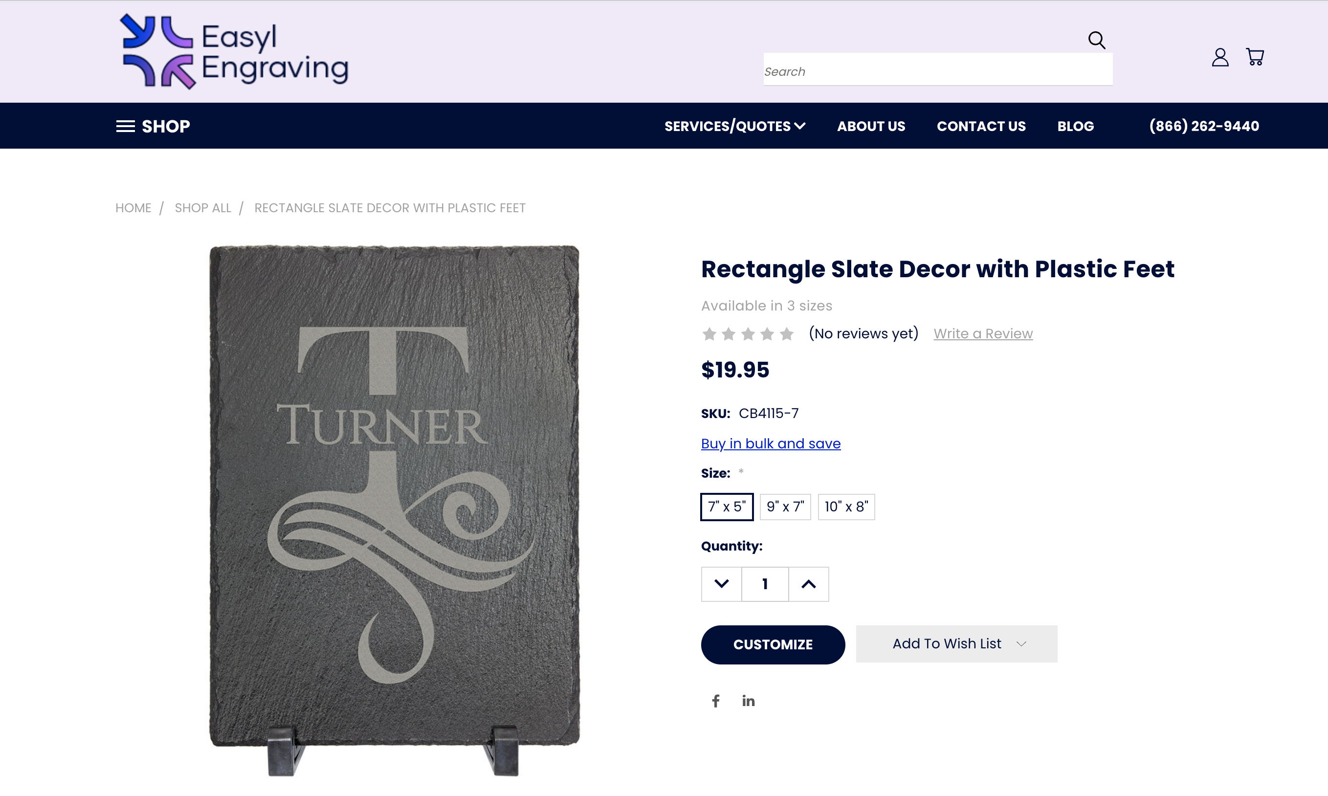 Pick Product to Customize